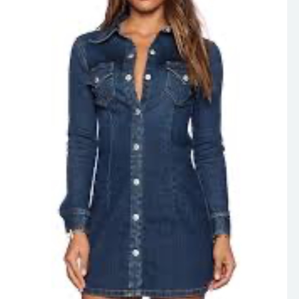 AG Jeans x Alexa Chung Denim Dress